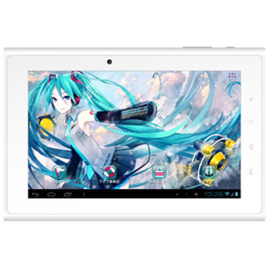 初音ミク タブレットナビ starring 藤田咲 RM-AT700MK