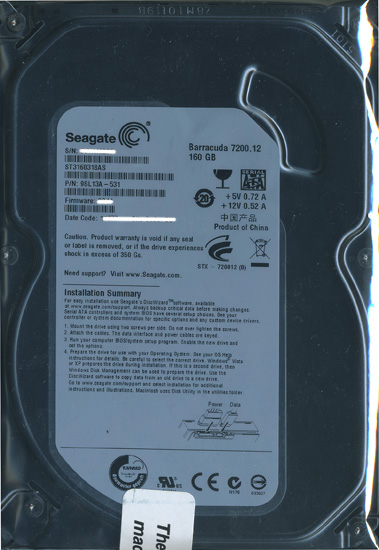 ST3160318AS (160GB SATA300 7200)