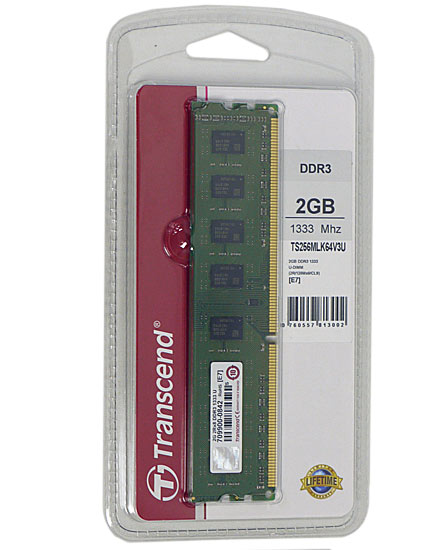 TS256MLK64V3U (DDR3 PC3-10600 2GB)